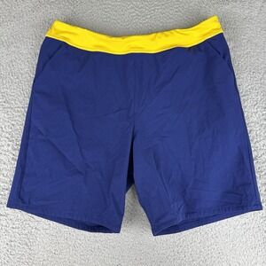 cotopaxi men's crux stretch 7" yoga active shirts size Large Outdoor‎ Hike Blue